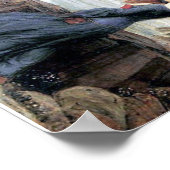 ウォーターハウスミランダウーマンシーシップ ポスター (角)