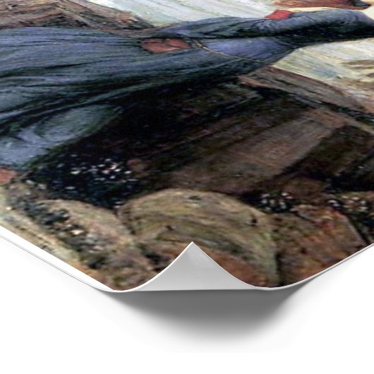 ウォーターハウスミランダウーマンシーシップ ポスター (角)