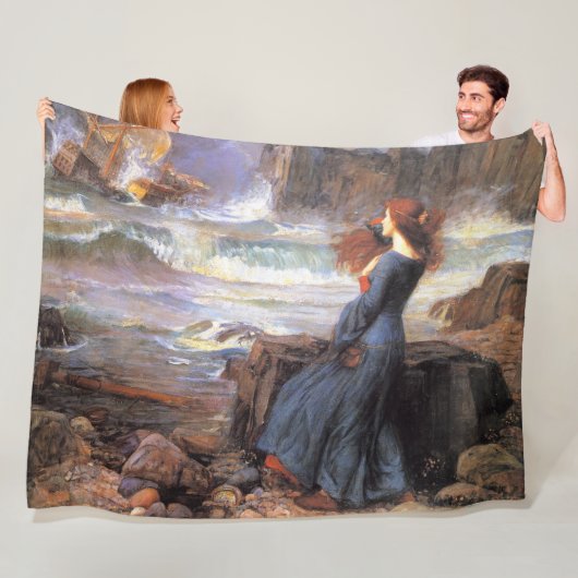 ウォーターハウスミランダザテンペスト フリースブランケット (インサイチュ)