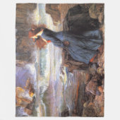 ウォーターハウスミランダザテンペスト フリースブランケット (正面)