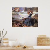 ウォーターハウスミランダザテンペスト ポスター (キッチン)