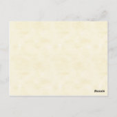 ウォーターハウスミランダ – ザテンペスト ポストカード (裏面)