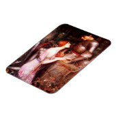 ウォーターハウスラミアとソルジャーマグネット マグネット (左側)