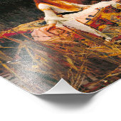 ウォーターハウスレディーオブシャロット フォトプリント            (角)