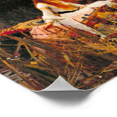 ウォーターハウスレディーオブシャロット ポスター (角)