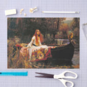 ウォーターハウスレディーオブシャロット 薄葉紙 (クラフト)