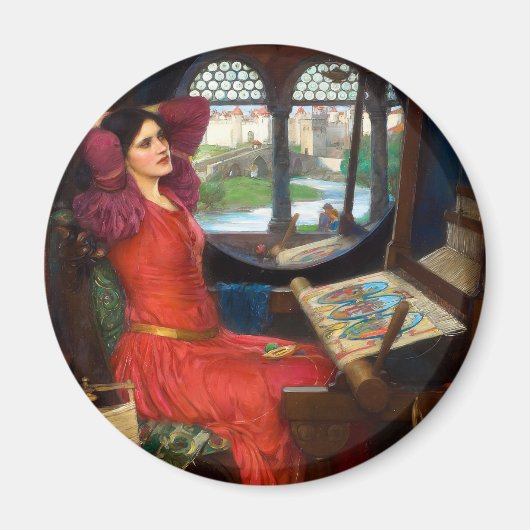 ウォーターハウス私は影に半病 マグネット (正面)