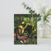 ウォーターハウス美しい女性 – 慈悲はがき無し ポストカード (スタンド正面)