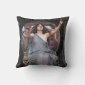 ウォーターハウス・オデュッセウスにカップを提供するサーチェ クッション (裏面)