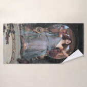 ウォーターハウス・オデュッセウスにカップを提供するサーチェ バスタオル (バスタオル)