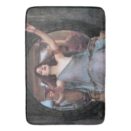 ウォーターハウス・オデュッセウスにカップを提供するサーチェ バスマット (正面縦)