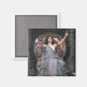 ウォーターハウス・オデュッセウスにカップを提供するサーチェ マグネット (正面/裏面)