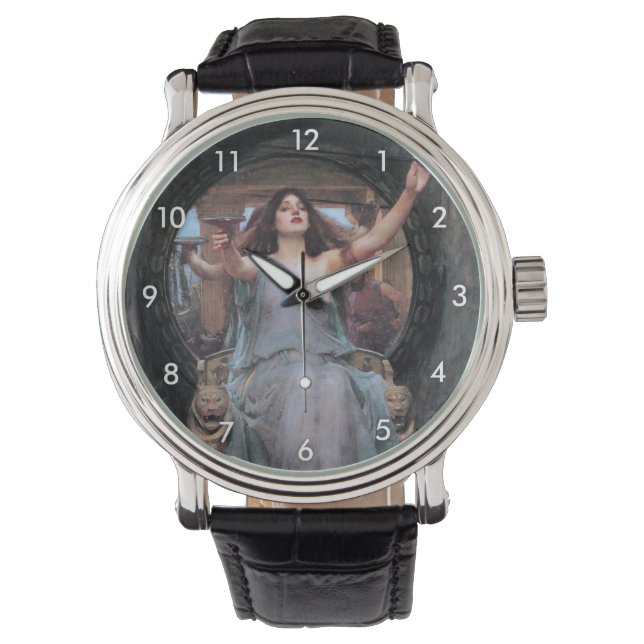 ウォーターハウス・オデュッセウスにカップを提供するサーチェ 腕時計 (正面)