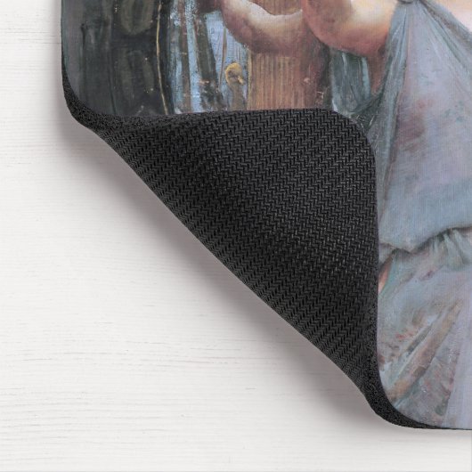 ウォーターハウス・オデュッセウスに杯を捧げるサーチェ マウスパッド (コーナー)