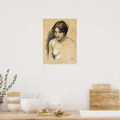 ウォーターハウス – ハイラスアンドザニンフ(勉強) ポスター (キッチン)