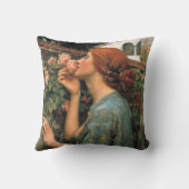 ウォーターハウス: バラの臭い クッション (裏面)