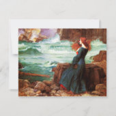 ウォーターハウスMiranda暴風雨の招待状 招待状 (正面)