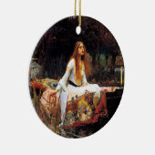 ウォーターハウスShalottのオーナメントの女性 セラミックオーナメント (右)