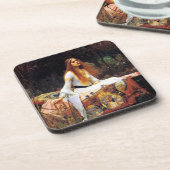 ウォーターハウスShalottのコースターの女性 コースター (左側)