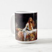 ウォーターハウスShalottのマグの女性 コーヒーマグカップ (正面左)
