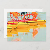 ウォーターバイク ポストカード (正面/裏面)