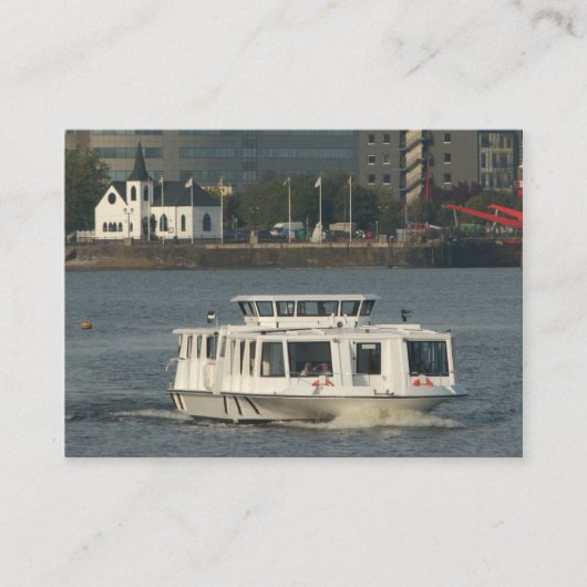 ウォーターバス、カーディフ湾 名刺 (正面)