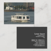 ウォーターバス、カーディフ湾 名刺 (正面/裏面)