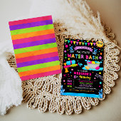 ウォーターバッシュガールサマーバースデーパーティー 招待状