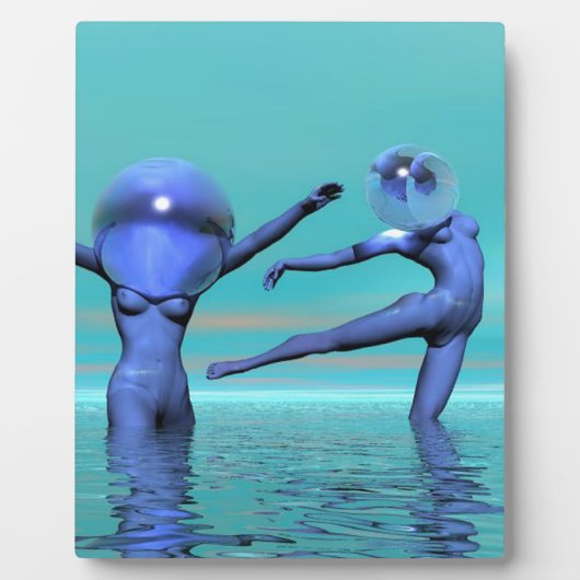 ウォーターバレエ フォトプラーク (正面)