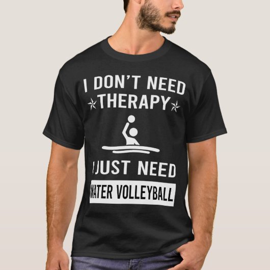 ウォーターバレーボールがあればいい Tシャツ (正面)