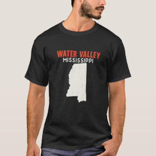 ウォーターバレーミシシッピーUSA州アメリカ旅行 Tシャツ
