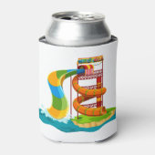 ウォーターパークスライド 缶クーラー (缶正面)