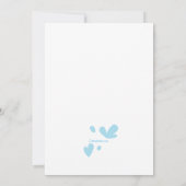 ウォーターパーク招待状 招待状 (裏面)