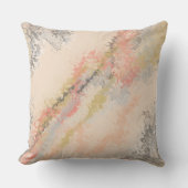 ウォーターパール抽象芸術 クッション (正面)