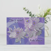 ウォーターヒヤシントブライダルシャワー招待 招待状 (スタンド正面)