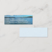 ウォータービューフロリダ川の個人情報 コーリングカード (正面/裏面)