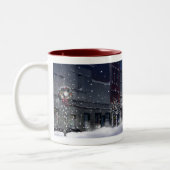 ウォータービルの冬 ツートーンマグカップ (左)