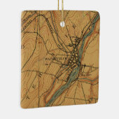 ウォータービルメインヴィンテージマップ1894 セラミックオーナメント (右)