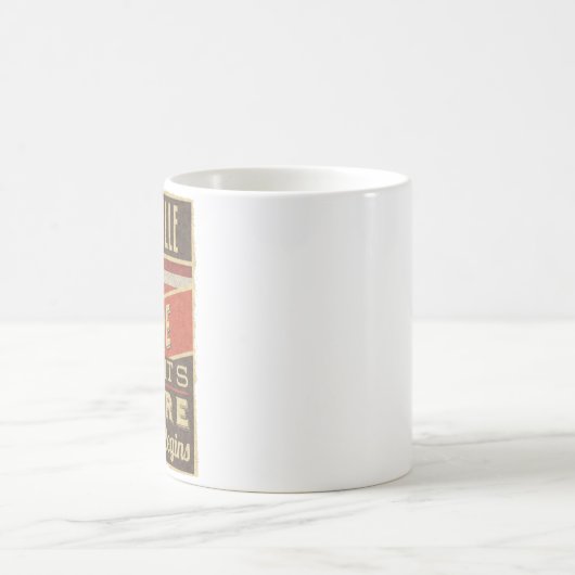 ウォータービルメイン コーヒーマグカップ (中央)