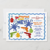 ウォーターファイト招待状 招待状 (正面)