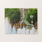 ウォーターファウンテンオリンピック・ランナーセントルイス ジグソーパズル (横)