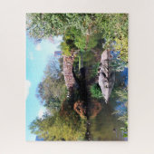 ウォーターフィーチャセントラルパークニューヨーク ジグソーパズル (縦)