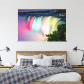 ウォーターフォルリラックスス自然ホームオフィス写真1 キャンバスプリント (インサイチュ (寝室))