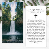 ウォーターフォレストフォト祈りの言葉メモリアルブックマーク