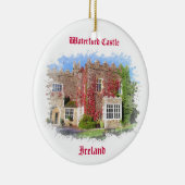 ウォーターフォードの城のオーナメント セラミックオーナメント (右)