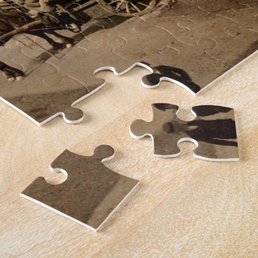 ウォーターフォードの波止場c1900のアイルランドのジグソーパズル ジグソーパズル (側面)