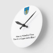 ウォーターフォード時間、カッパとブラのための時間 ラウンド壁時計 (傾斜)