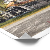 ウォーターフォードCT、コネチカット、イン&コテージポスト ポスター (角)