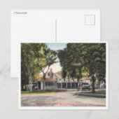 ウォーターフォードCT、コネチカット、イン&コテージ ポストカード (正面/裏面)