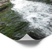 ウォーターフォールアットケント秋,コネチカット州 – プリント (角)